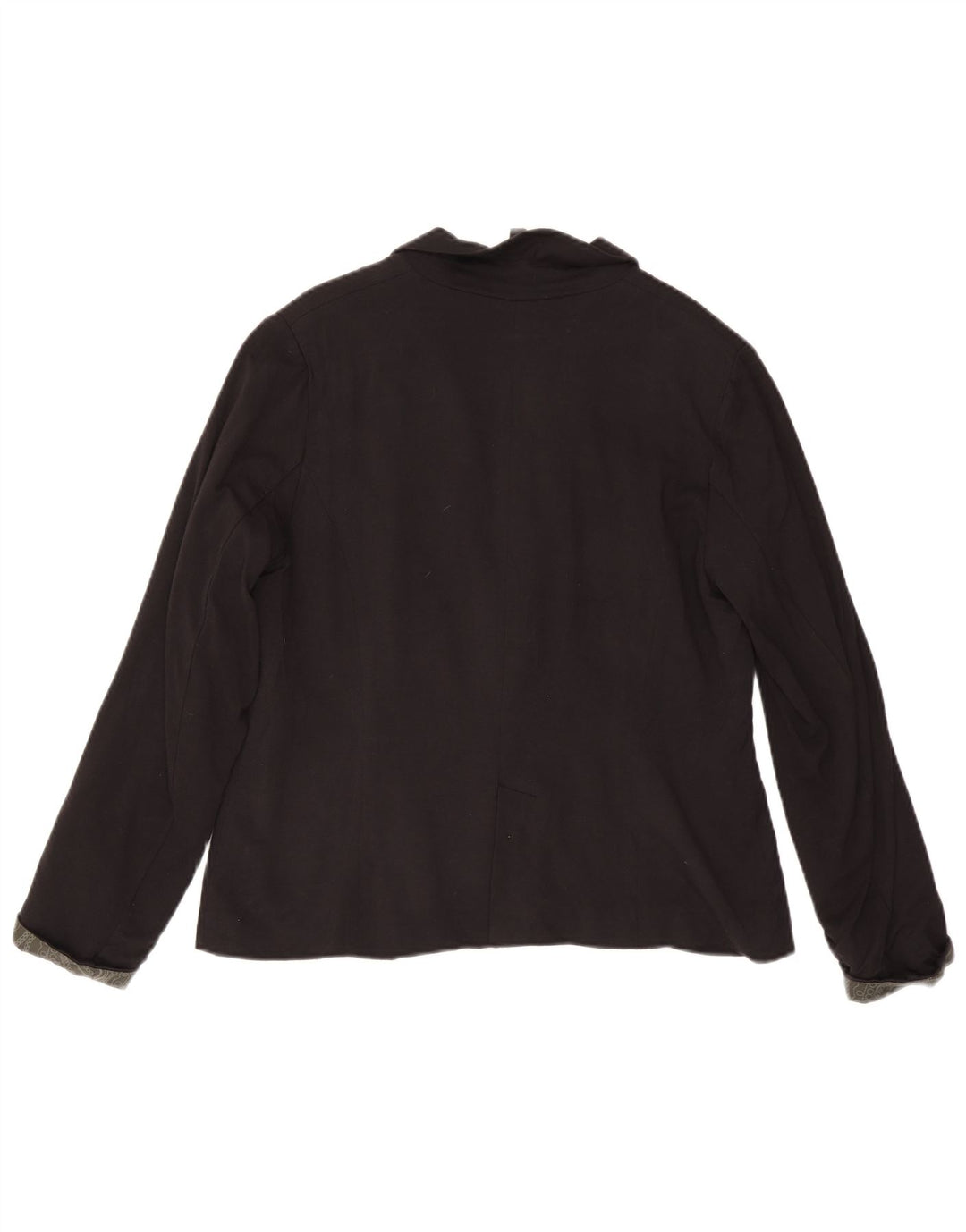 Jachetă pentru femei Desigual 1 Button Blazer EU 46 XL Viscoză neagră