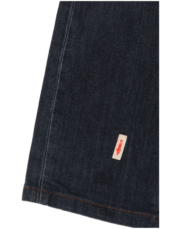 Blugi slim pentru bărbați Roy Rogers Distressed W34 L29 Bumbac albastru