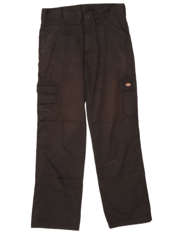 Pantaloni cargo dritti pentru bărbați Dickies W32 L31 poliester negru