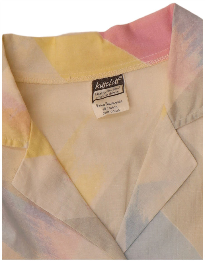 Rochie vintage pentru femei în formă de A UK 14 Medium, multicoloră, în dungi