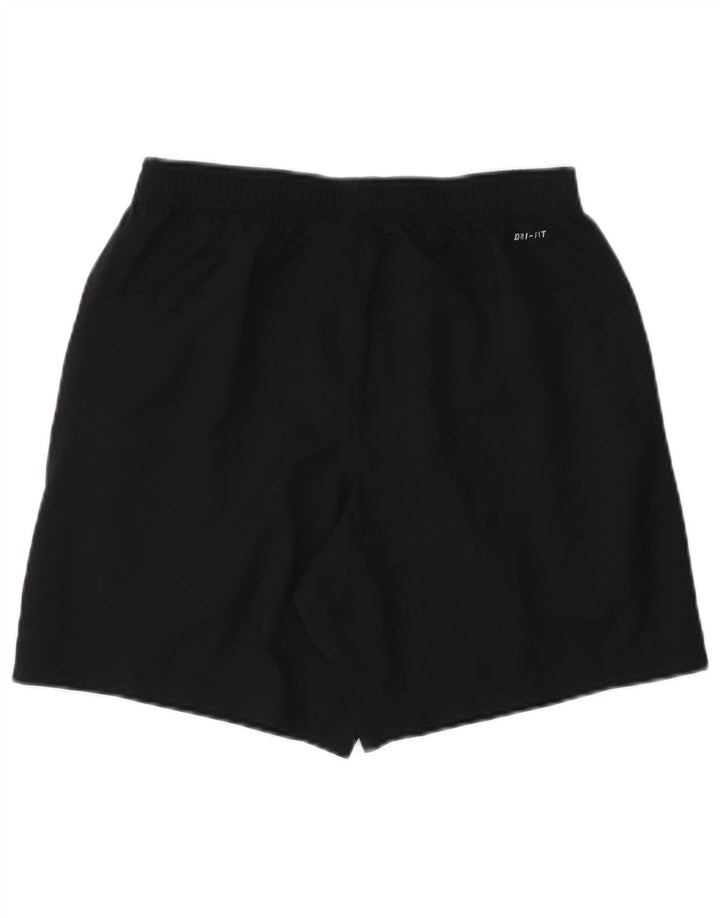 Pantaloni scurți sport Nike Dri Fit pentru bărbați, mici, negru, poliester