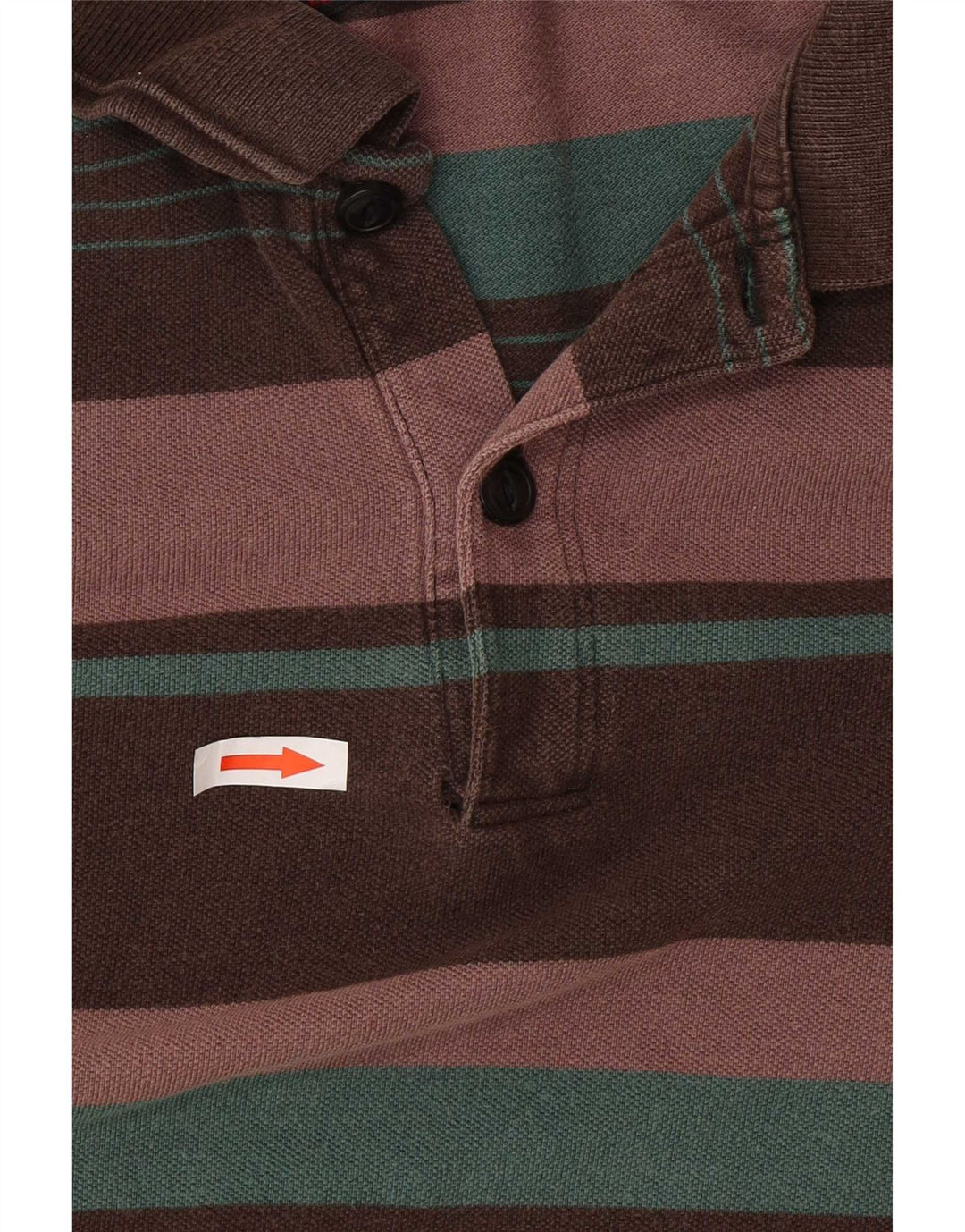 Tricou polo cu mânecă lungă pentru bărbați Levi's, cu dungi medii, multicolore