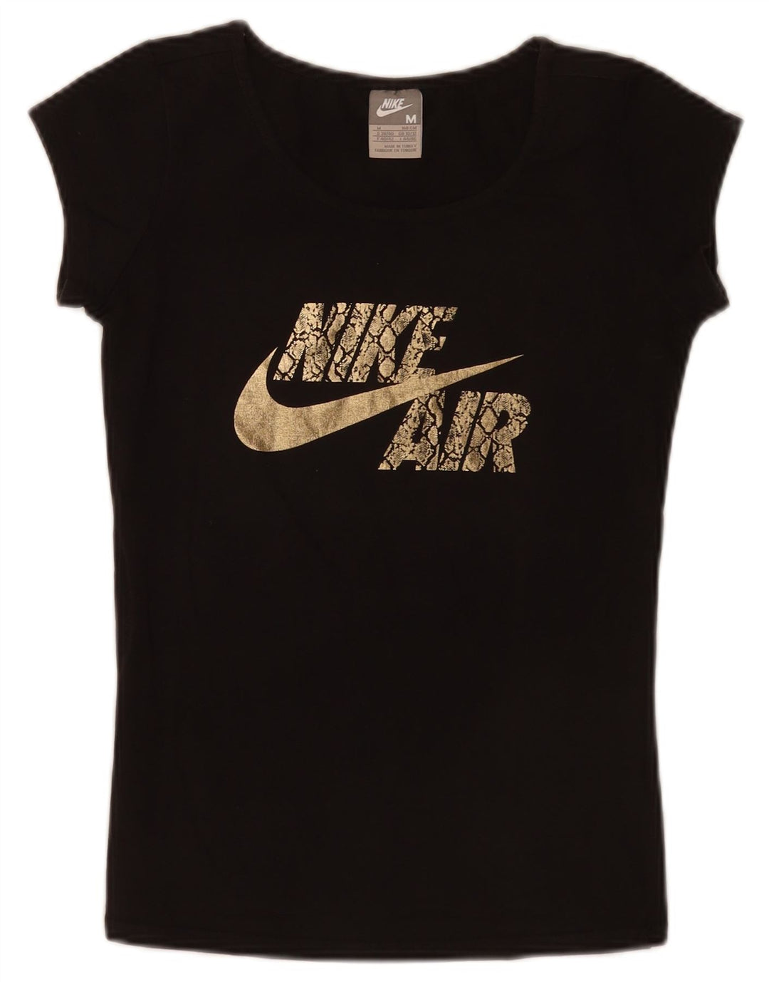Tricou grafic Nike pentru femei Top UK 10/12 Medium Negru