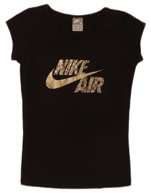 Tricou grafic Nike pentru femei Top UK 10/12 Medium Negru