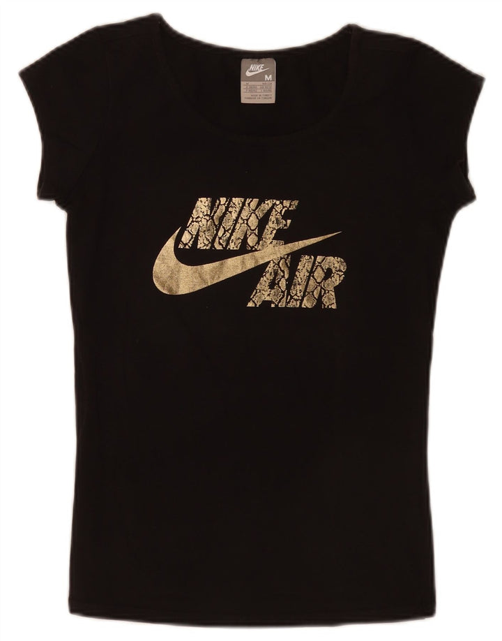 Tricou grafic Nike pentru femei Top UK 10/12 Medium Negru