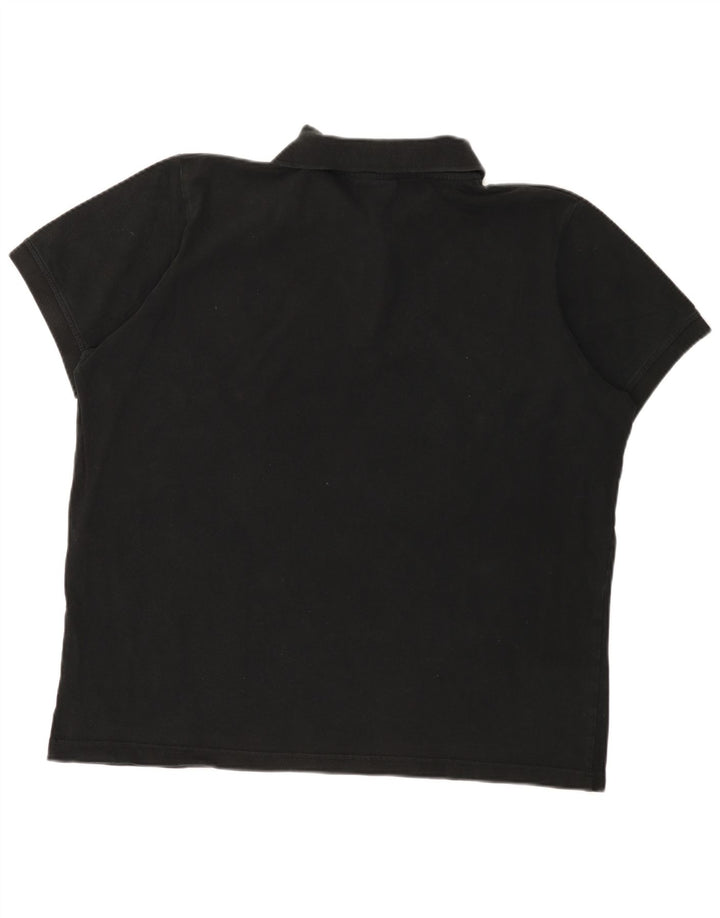 Cămașă polo pentru bărbați KAPPA 2XL bumbac negru