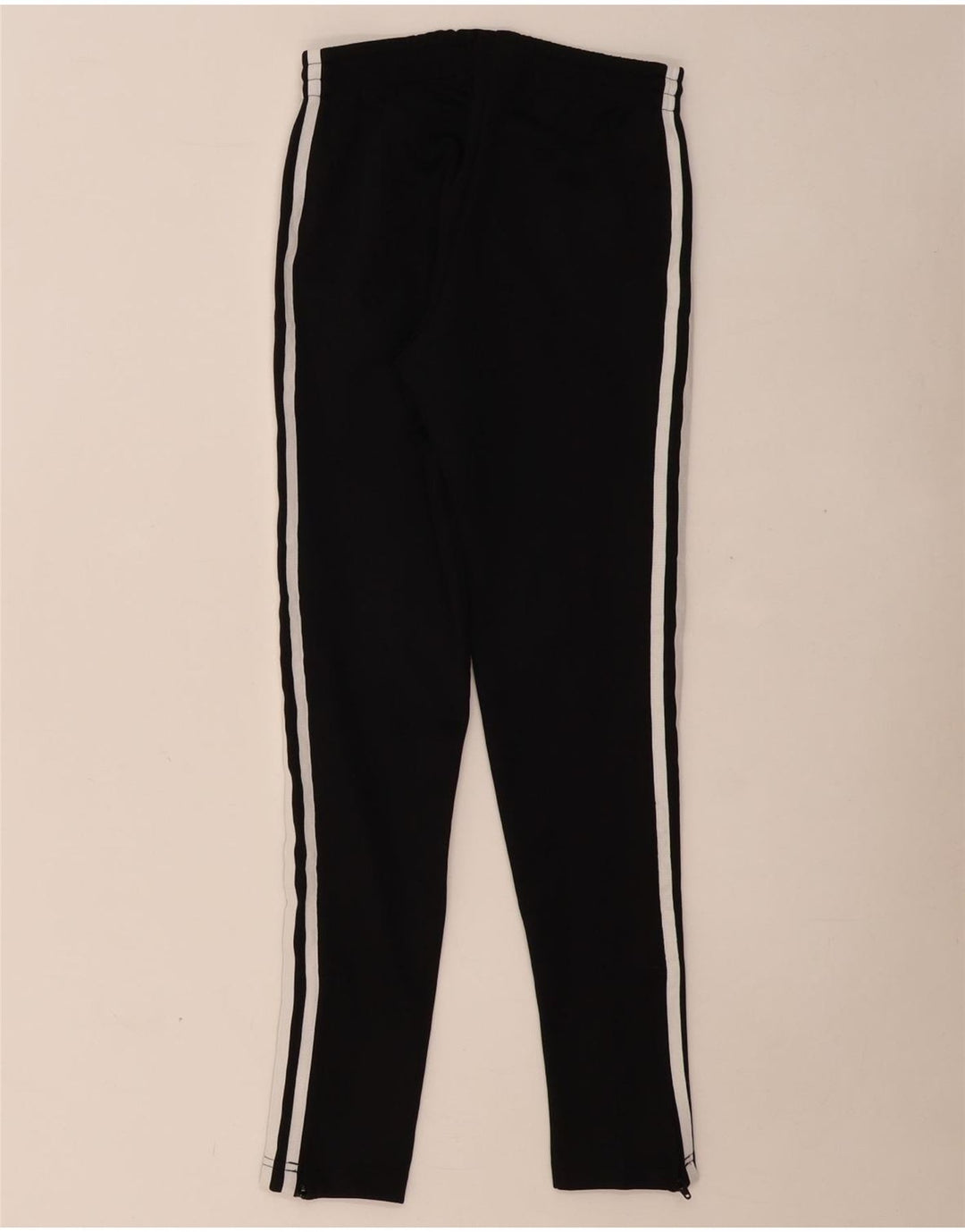 Pantaloni de trening ADIDAS fete 11-12 ani bumbac negru
