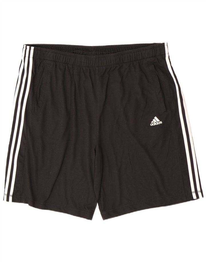 Pantaloni scurți sport pentru bărbați Adidas Regular 2XL, negru