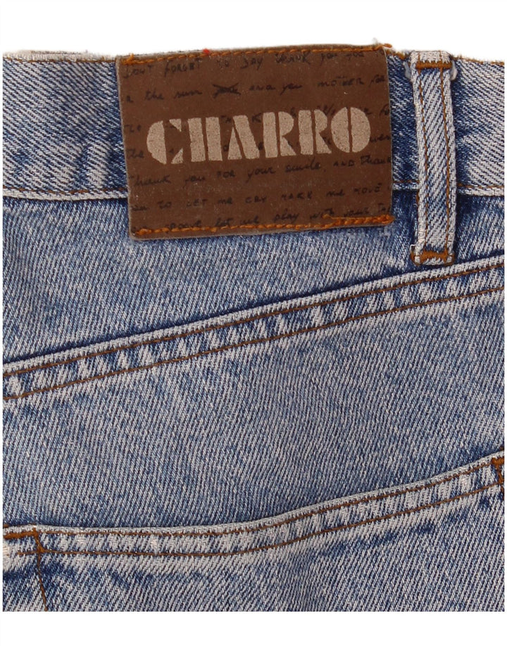 Blugi conici pentru bărbați Charro W29 L30 albastru