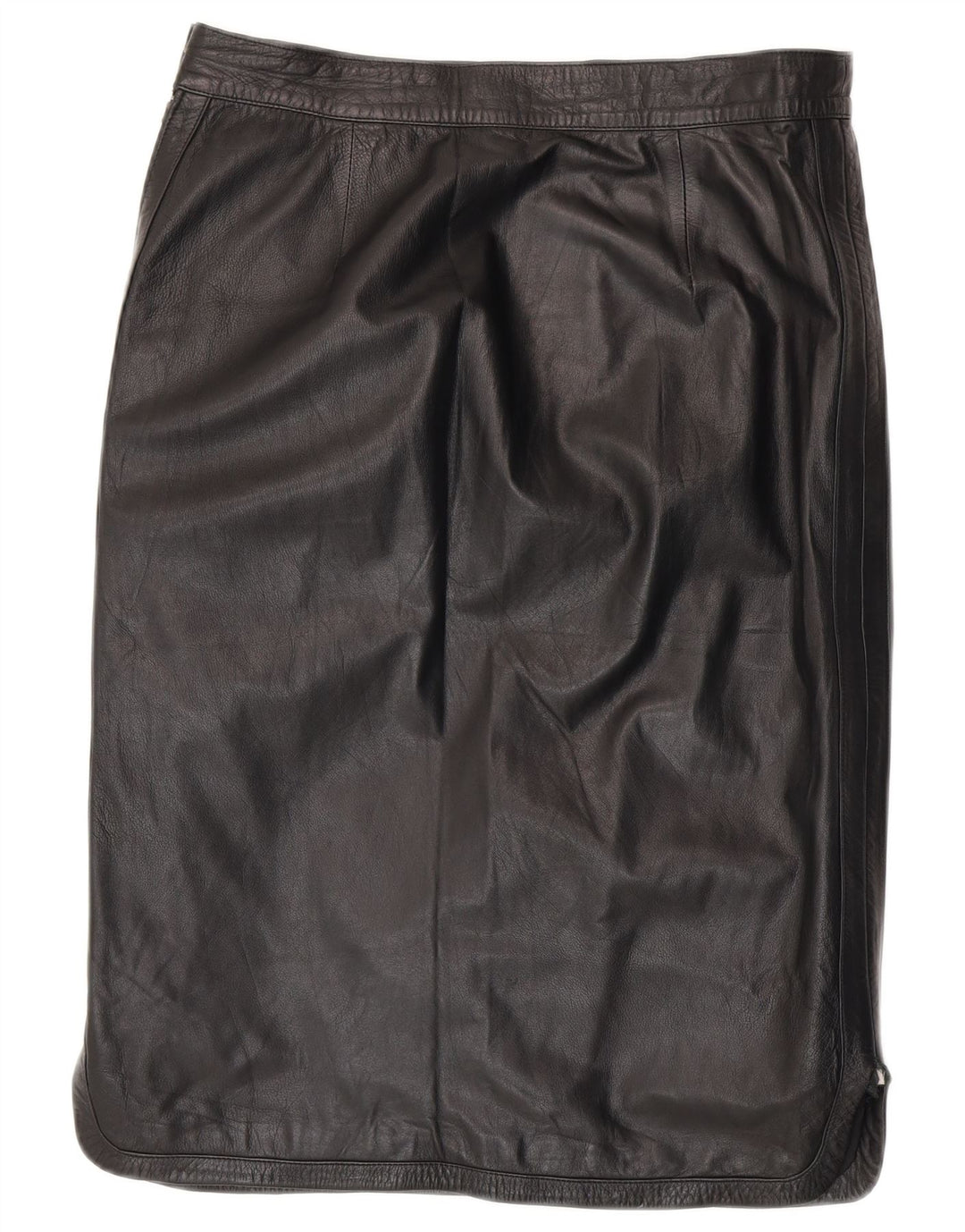 Fusta de piele pentru femei Genny W32 Large Black