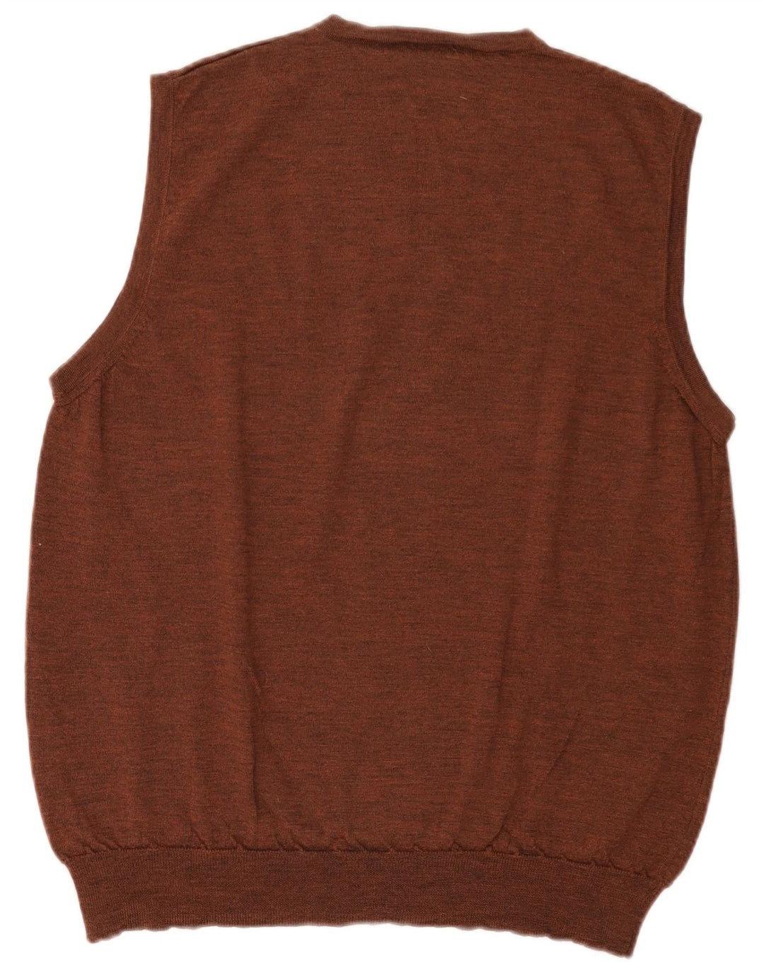 MAYSER Vestă Bărbați Tank Top IT 56 XL Lână Maro
