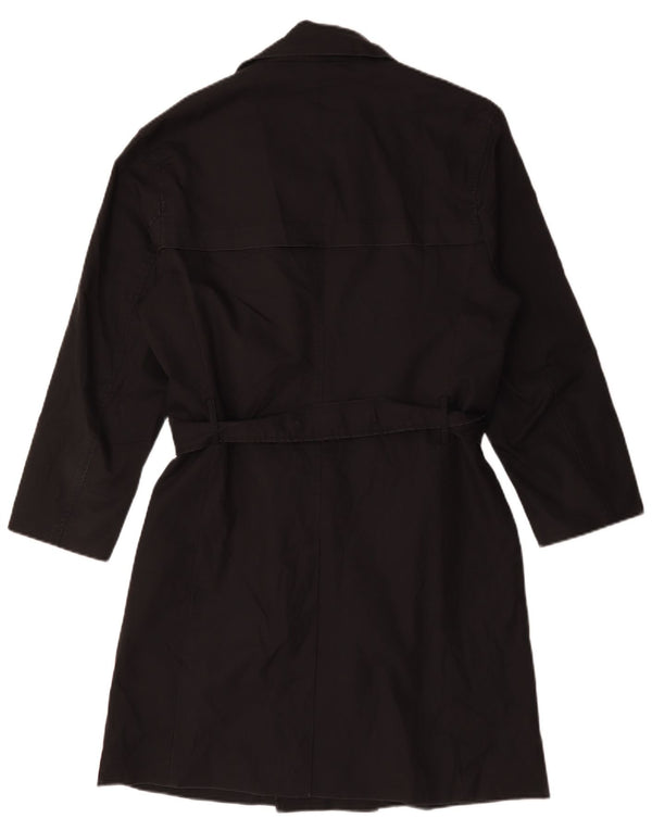 Trench pentru bărbați Zara UK 38 Poliester mediu negru