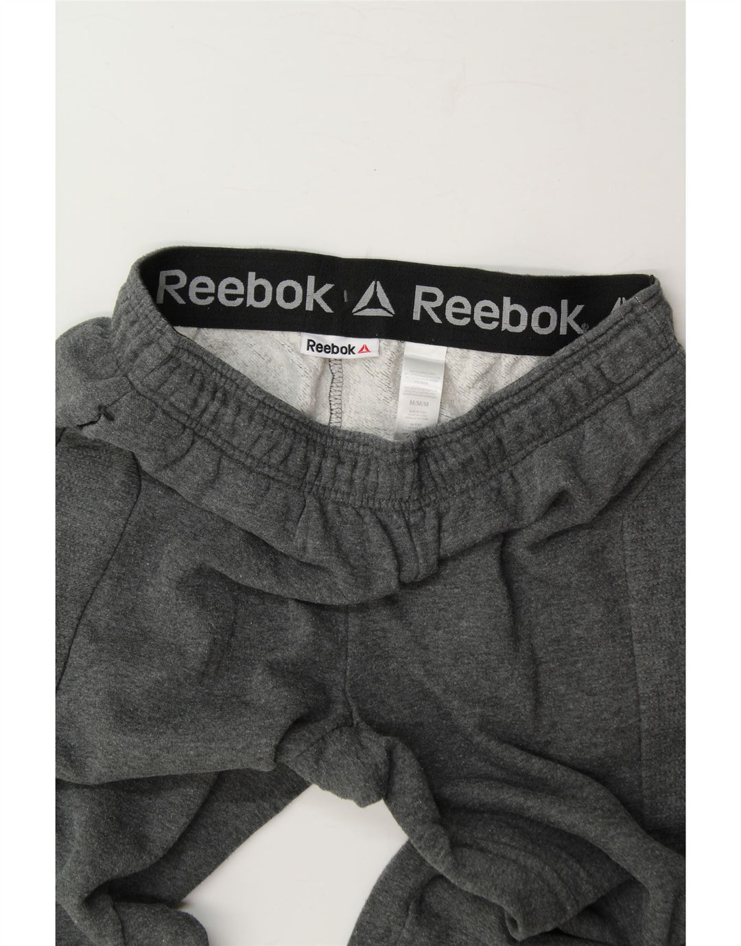 REEBOK Mens Tracksuit Trousers Joggers Medium  Grey Cotton Vintage Reebok and Second-Hand Reebok from Messina Hembry 