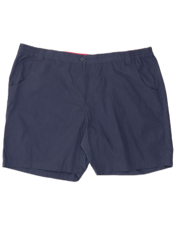 Mountain Warehouse Pantaloni scurți casual pentru femei cu talie înaltă W44 3XL bleumarin