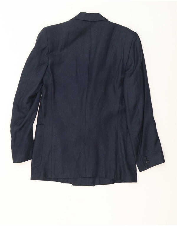 Jachetă vintage pentru bărbați cu două piepturi, Marea Britanie 38 Medium Bleumarin Clasic
