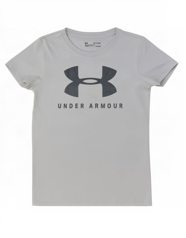 Tricou grafic supradimensionat Under Armour pentru femei Heat Gear Top UK 6 XS Blue