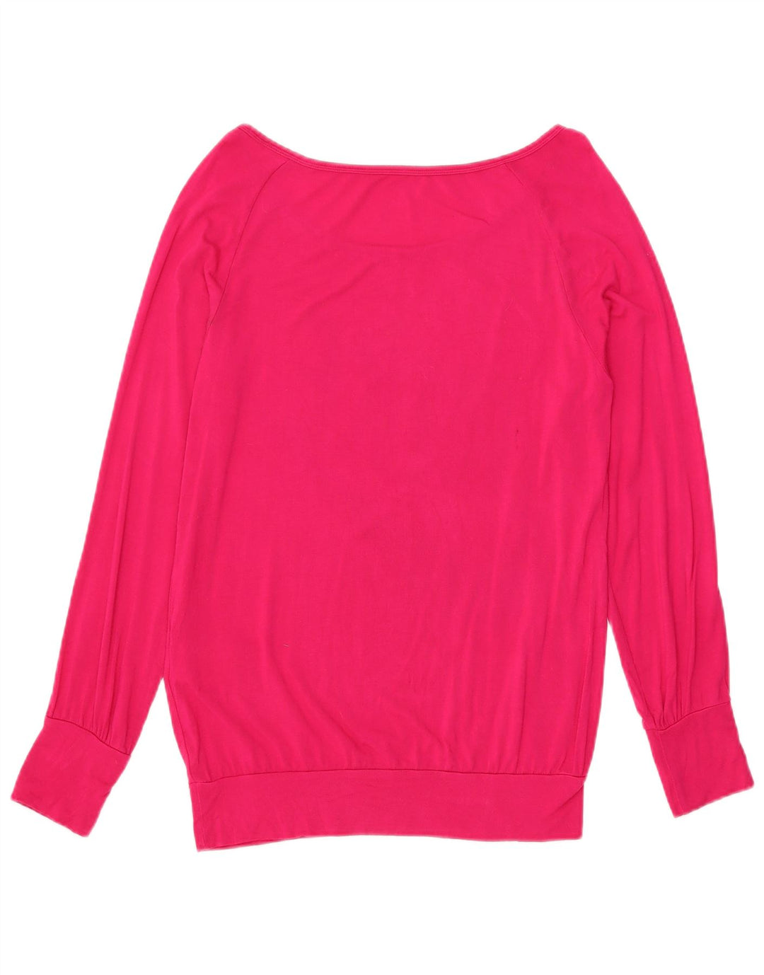 Top grafic pentru femei Nike cu mânecă lungă UK 14 Medium Pink Viscose