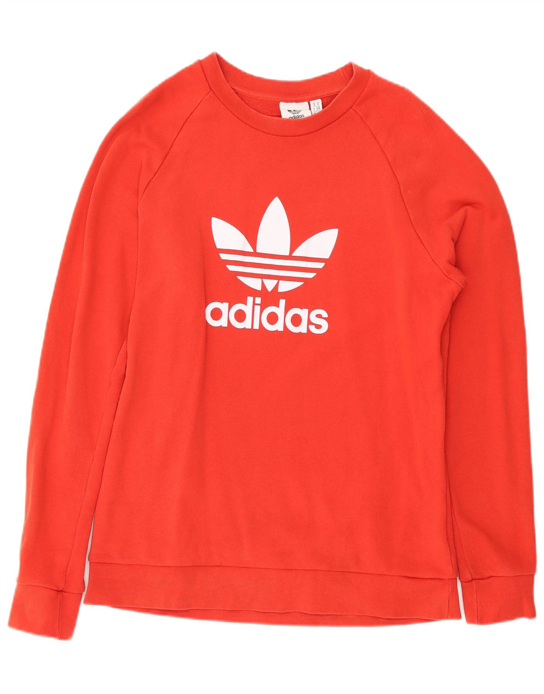 Hanorac grafic pentru bărbați Adidas Jumper Bumbac Roșu Mediu