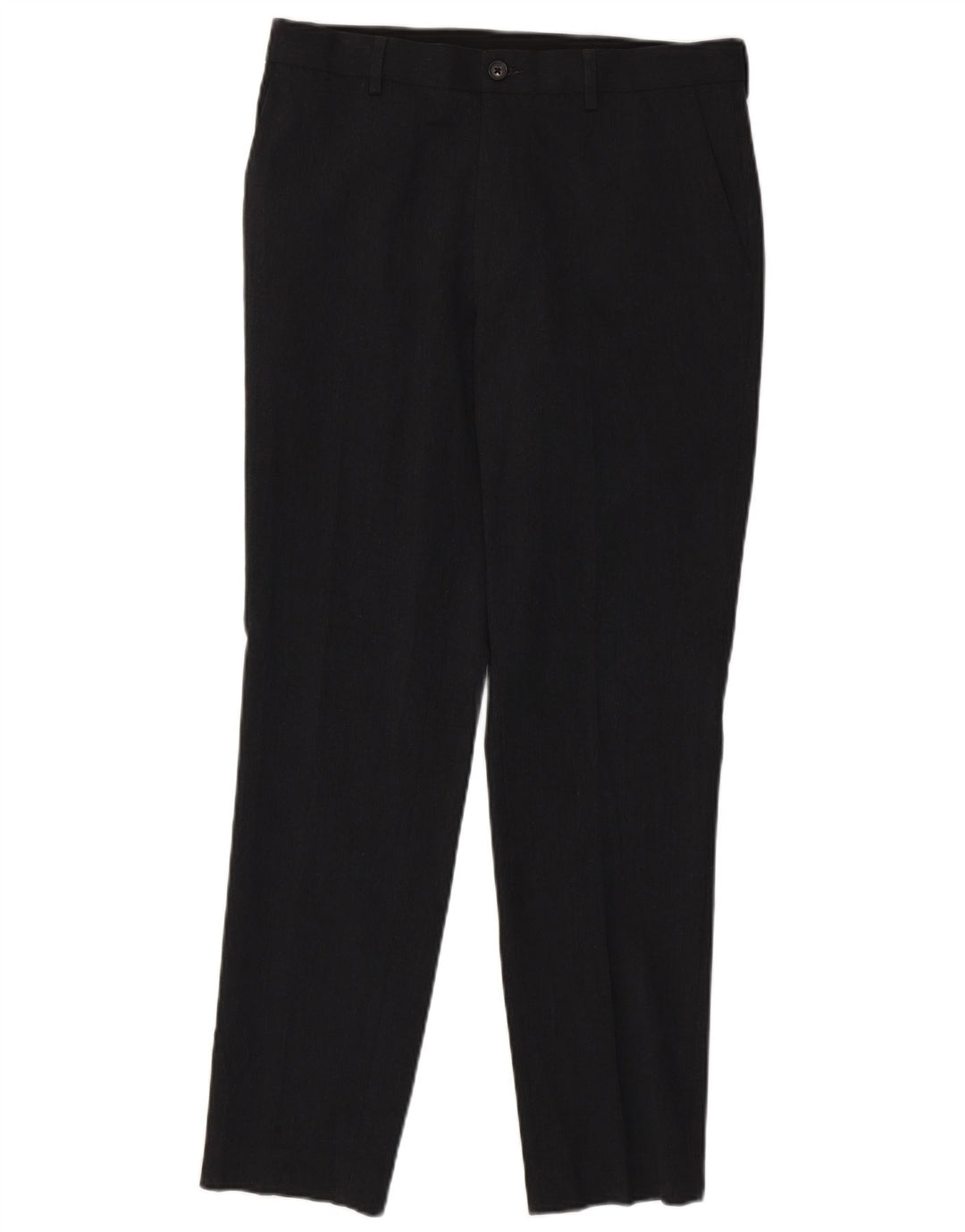 Pantaloni de costum subțiri pentru bărbați Marks & Spencer L32 L31 poliester gri