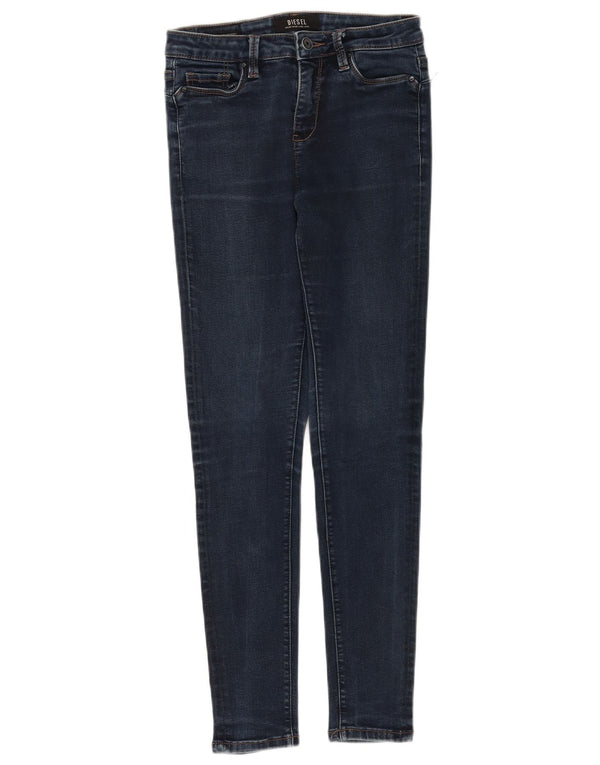 Blugi skinny pentru femei Diesel W28 L30 Bumbac bleumarin