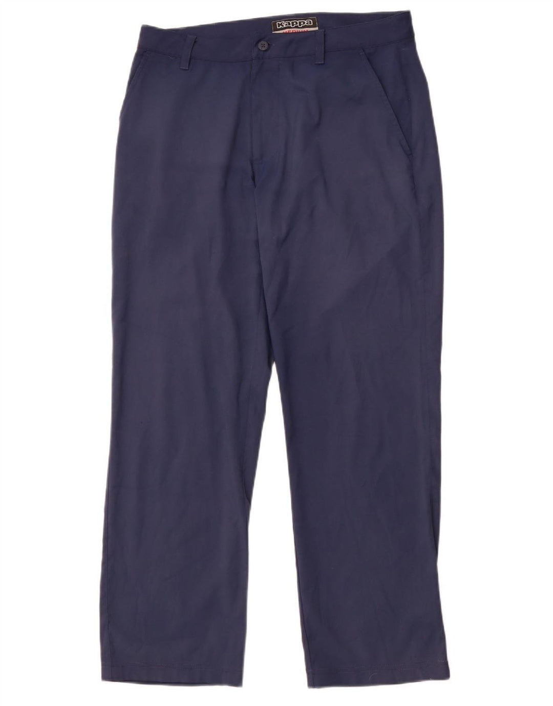 Pantaloni chino drepți pentru bărbați KAPPA Mediu L32 L29 Poliester bleumarin