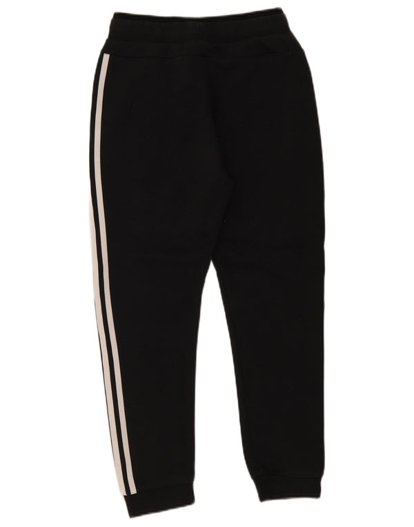 Pantaloni de trening Adidas pentru femei Joggeri UK 4 XS Negru Bumbac Sport