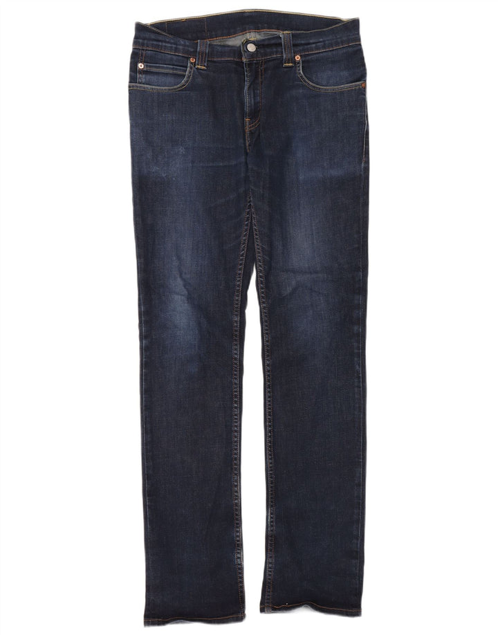 Blugi pentru bărbați Levi's 511 Slim W33 L34 Bumbac bleumarin