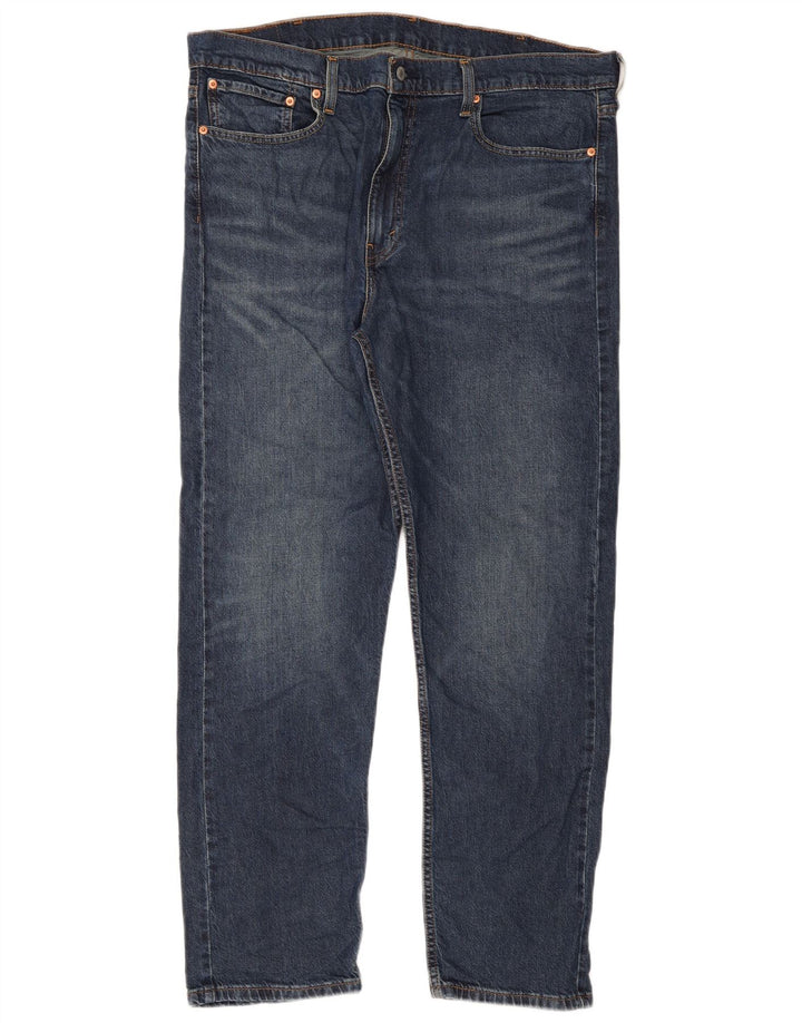Blugi conici pentru bărbați Levi's 502 W40 L32 albastru