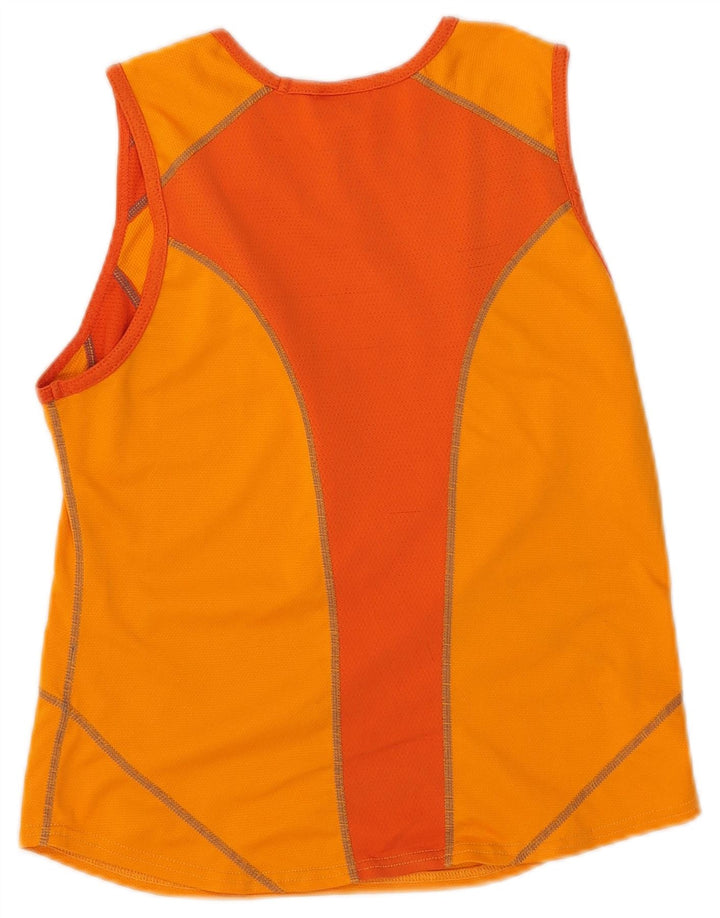 Vest Vest Top Femei Nike US 8/10 Medium Orange Colorblock Poliester