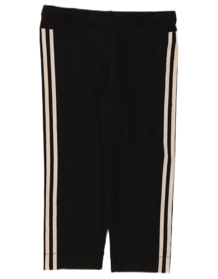 Pantaloni de trening Adidas Climalite Capri pentru femei UK 14 Medium Black