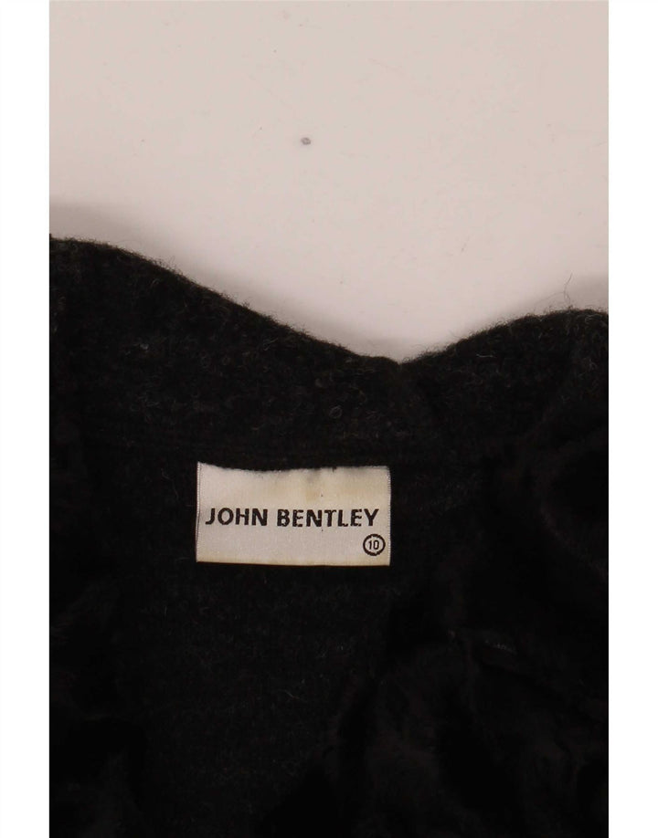 Jachetă pentru femei John Bentley, cu 2 nasturi, UK 10, gri mic, bloc de culoare