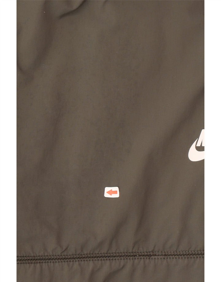 Pantaloni de trening Nike pentru bărbați, mari, verzi, color block, bumbac