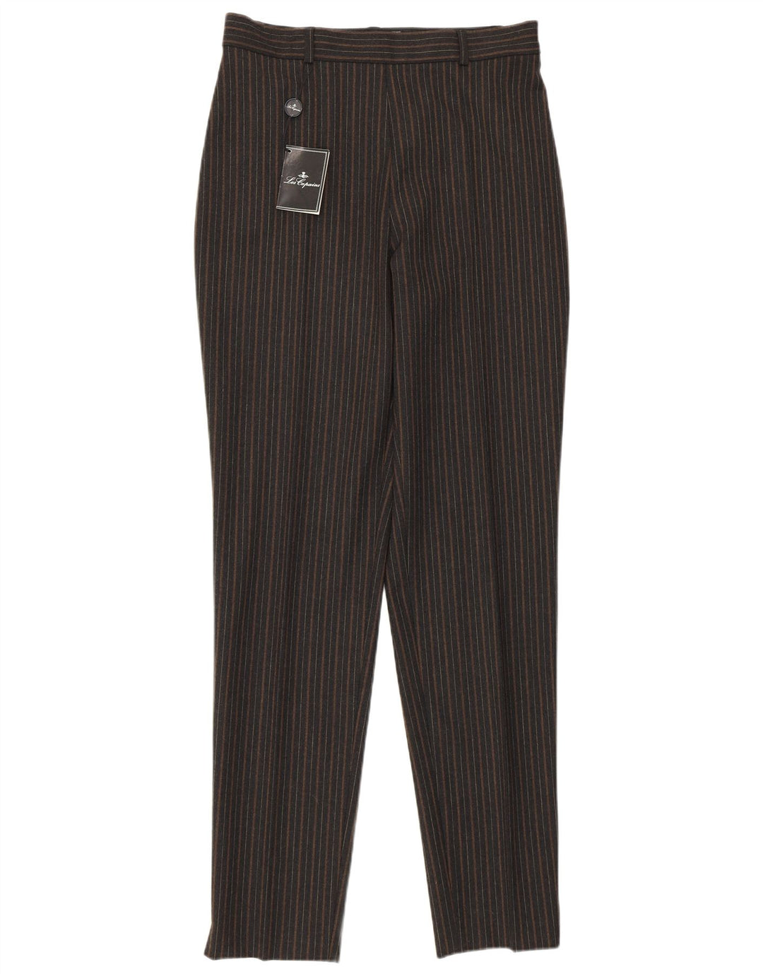 LES COPAINS Pantaloni casual pentru femei cu talie înaltă IT 46 Large W30 L33 Negru