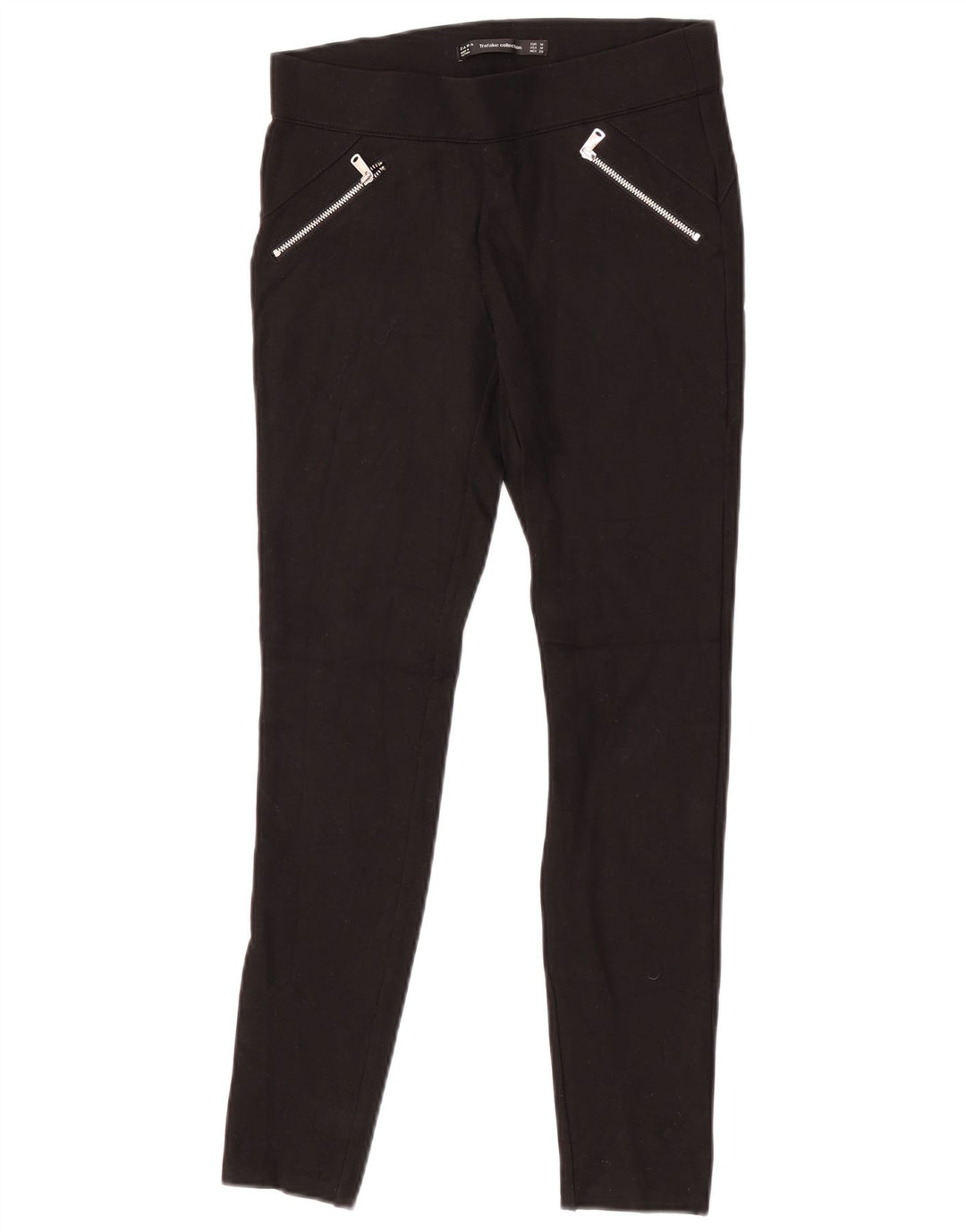 Leggings Trafaluc Crop pentru Damă Zara Mediu L28 L26 Negru