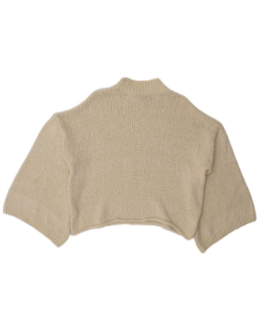 Topshop Pulover oversized cu gât țestoasă pentru femei UK 8 Small Off White