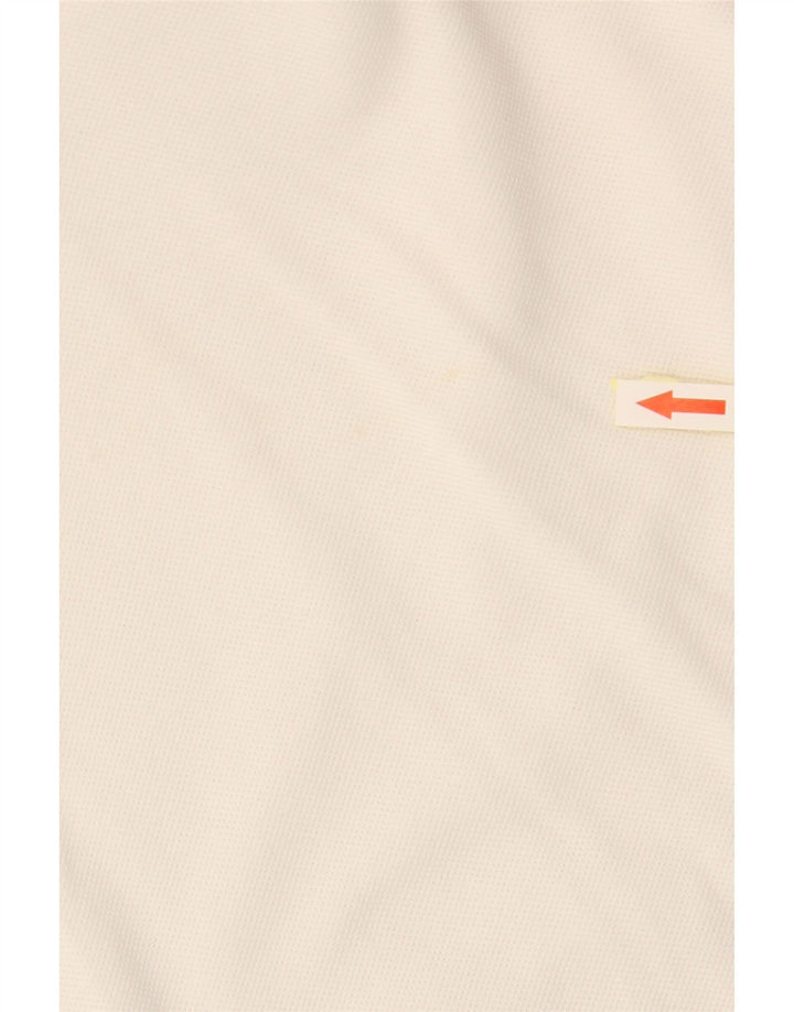 Tricou polo BURBERRY BRIT pentru femei UK 12, bumbac alb mediu mediu