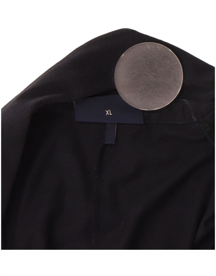 Jachetă Blazer pentru femei Armani Jeans cu 2 nasturi UK 18 XL Bumbac bleumarin