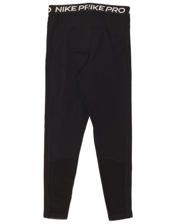 Leggings crop pentru femei Nike UK 12 Poliester mediu negru