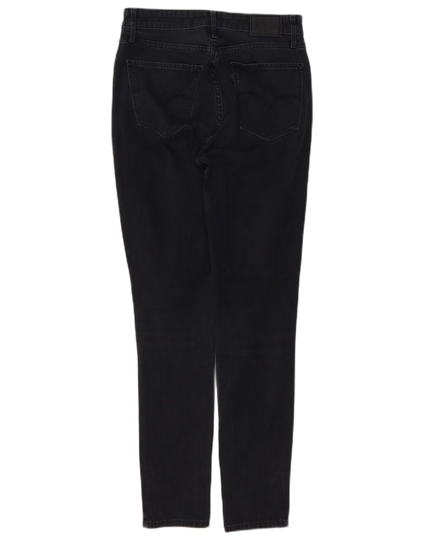 Blugi skinny 721 cu talie înaltă pentru femei LEVI'S L29 L30 bumbac negru
