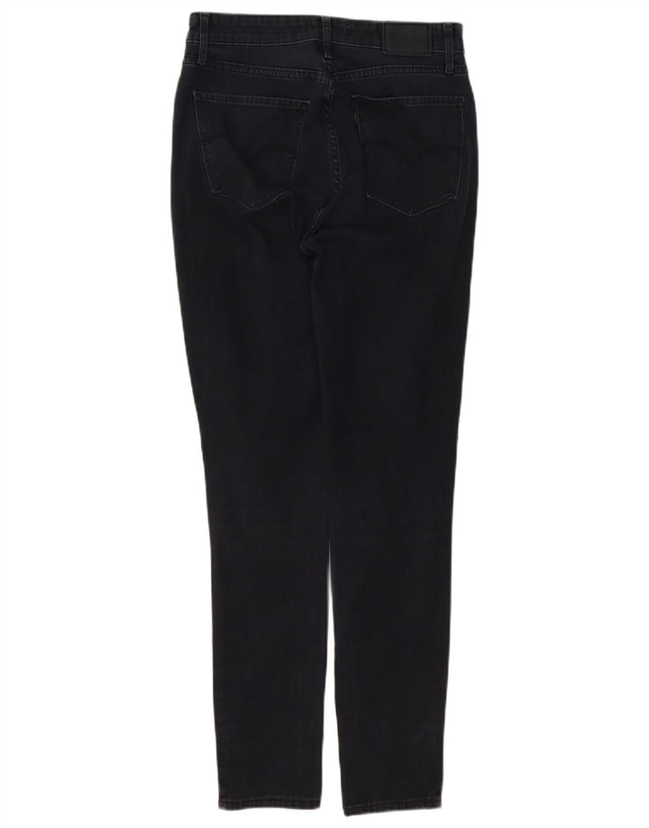 Blugi skinny 721 cu talie înaltă pentru femei LEVI'S L29 L30 bumbac negru
