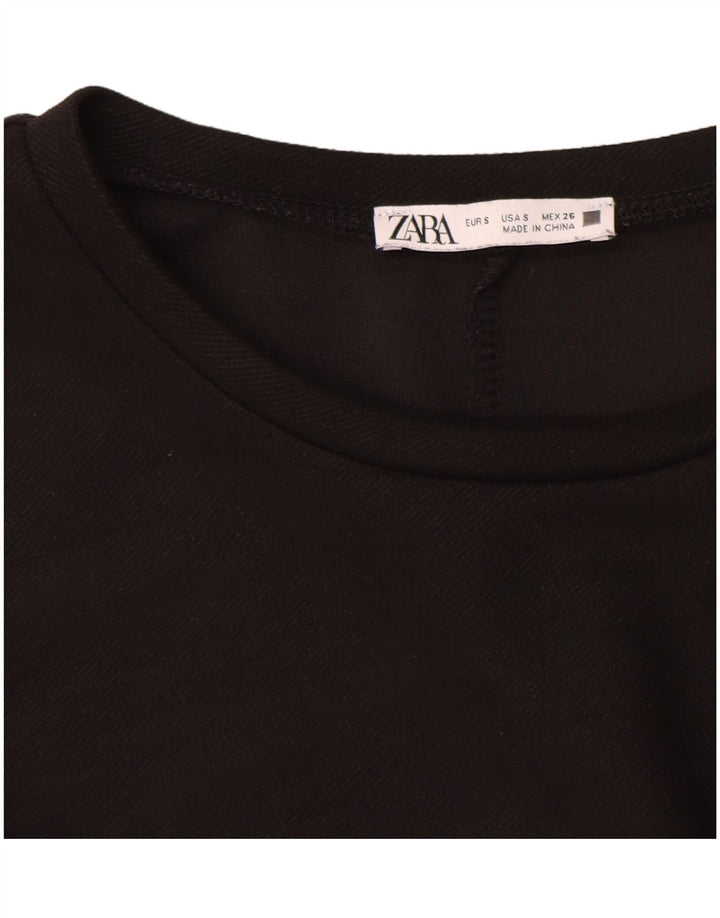 Rochie Shift pentru femei Zara UK 10 Mic Negru