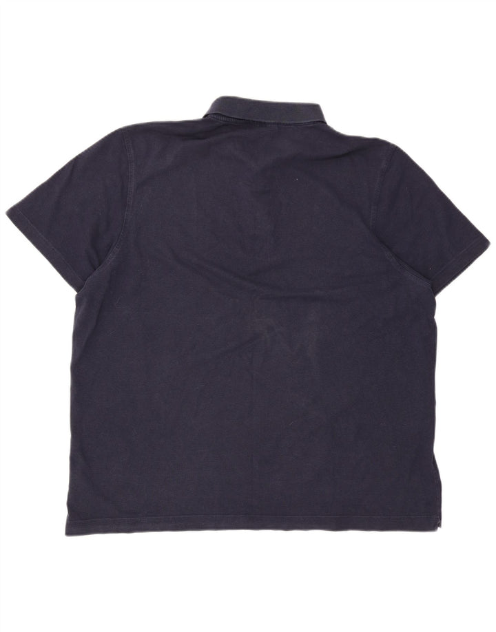 Tricou polo pentru bărbați Lacoste Mărimea 8 3XL Bumbac bleumarin