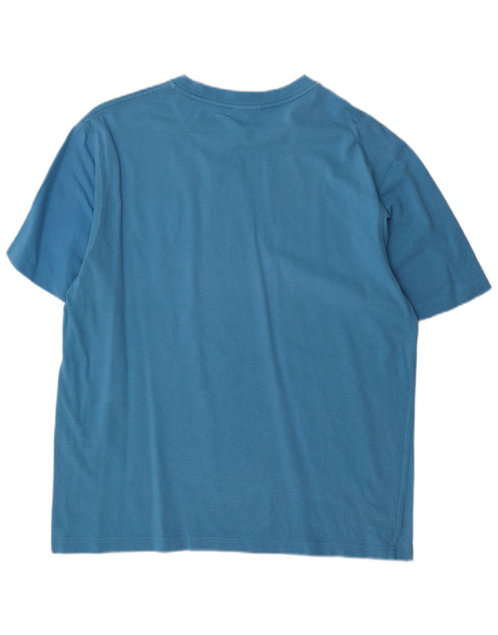 Tricou Lacoste Bărbați Top Marimea 4 Bumbac Albastru Mediu