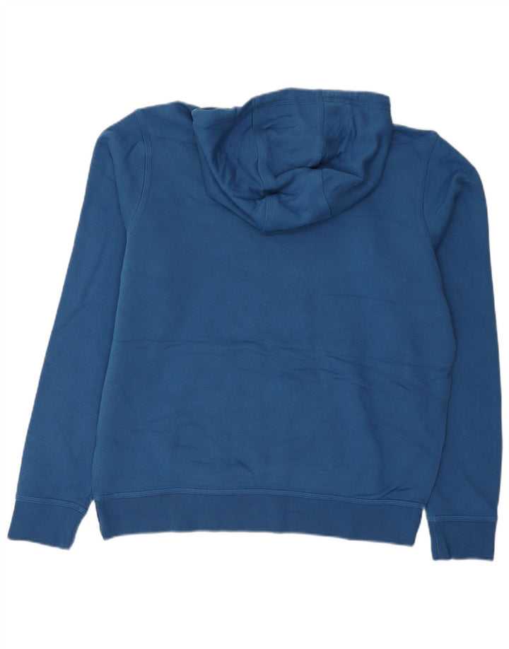 Pulover Nike pentru bărbați cu glugă, mare, albastru, bumbac