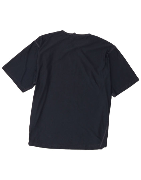 Tricou pentru bărbați Nike Top UK 42/44 Poliester mare bleumarin