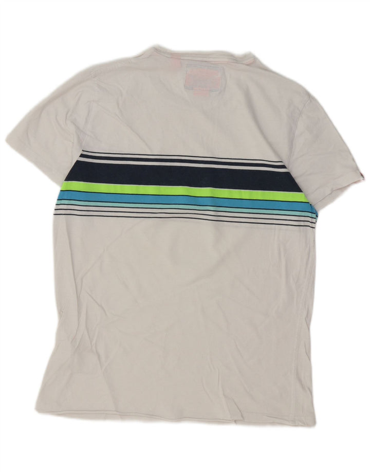 Tricou pentru bărbați Superdry Top XL Bumbac cu dungi albe