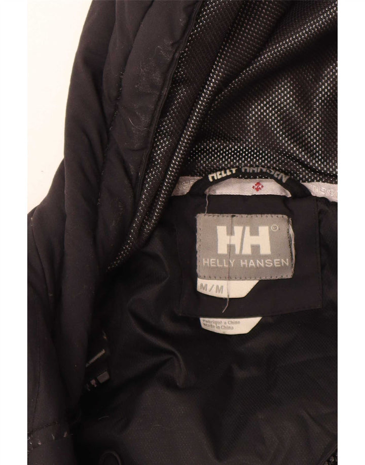 Jachetă căptușită cu glugă pentru femei Helly Hansen UK 14 Nylon mediu negru