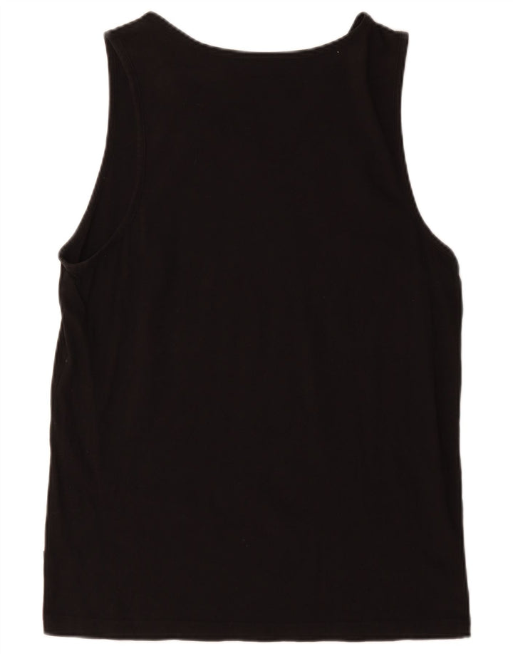 Vestă grafică pentru bărbați Puma, bumbac mediu negru