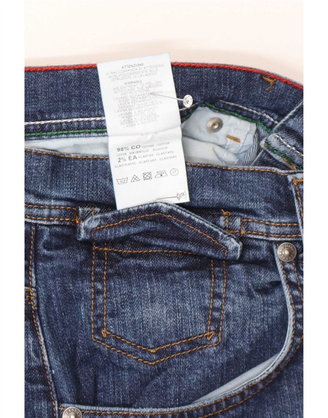 Blugi drepti pentru bărbați Carrera 710 Regular W36 L34 Bumbac albastru