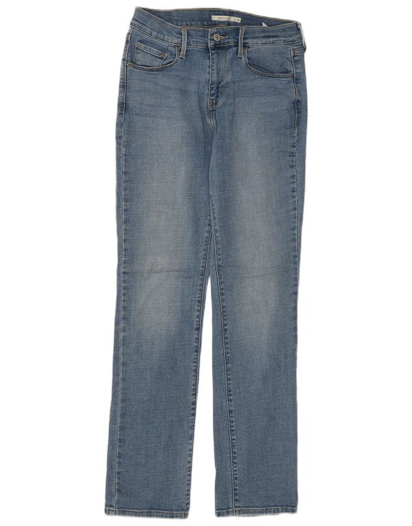 Blugi drepti pentru femei Levi's 505 US 6 Medium W28 L32 Blue Bumbac